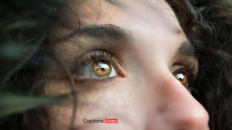 Eyes Captions for Instagram